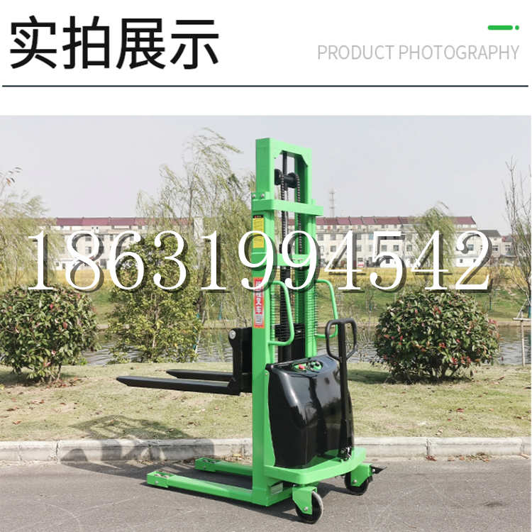 通江县电动叉车堆高车液压铲车电瓶1吨2吨站驾步行式小型全自动叉车